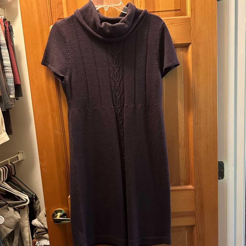 Loft Knit short sleeve sweater dress